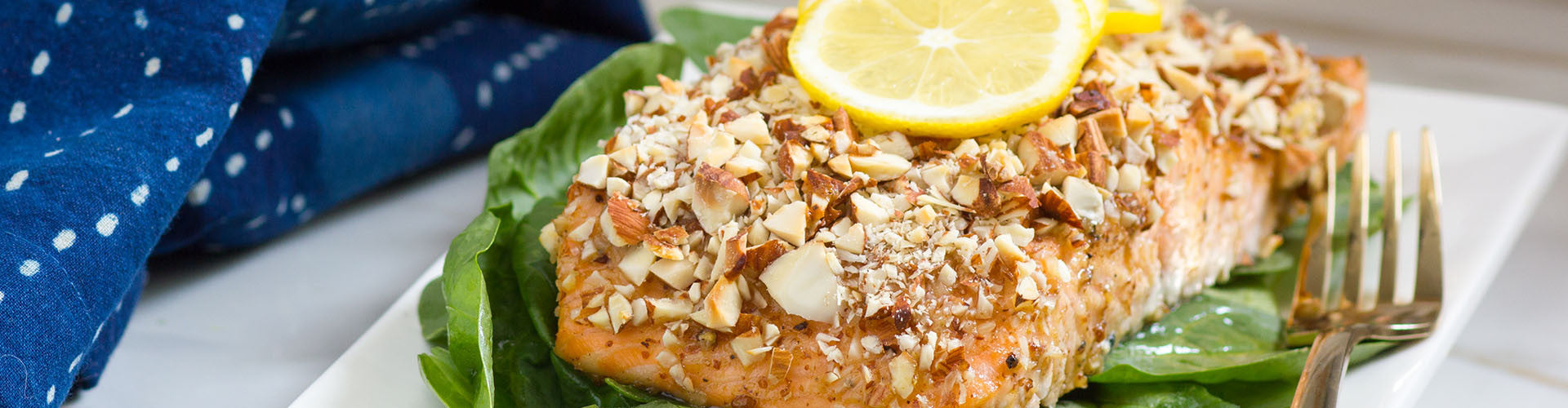 Almond Crusted Salmon – Pereg Natural Foods & Spices