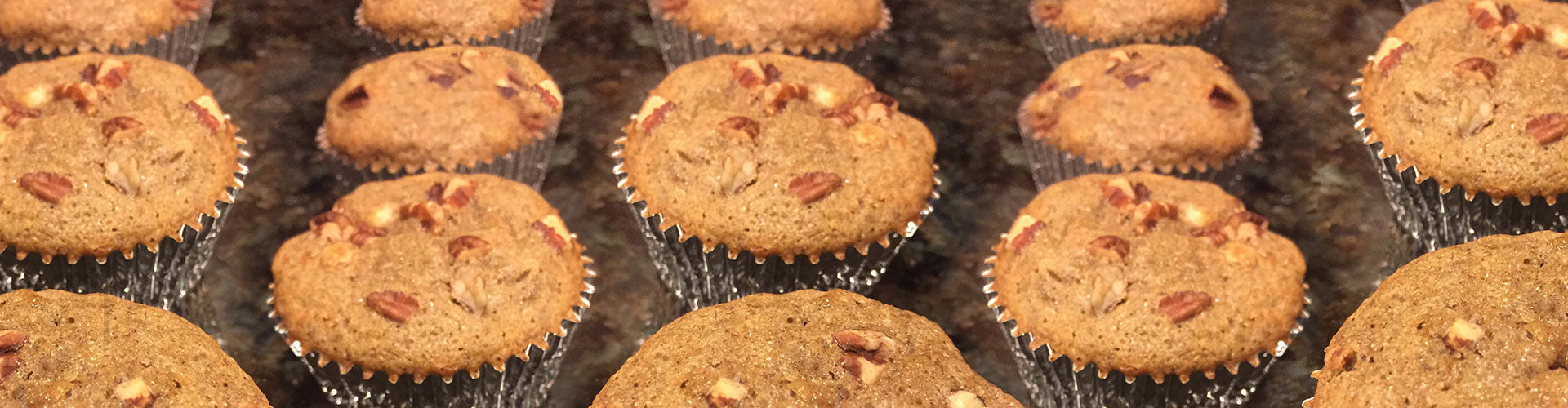 Banana Maple Pecan Muffins Recipe – Pereg Natural Foods & Spices