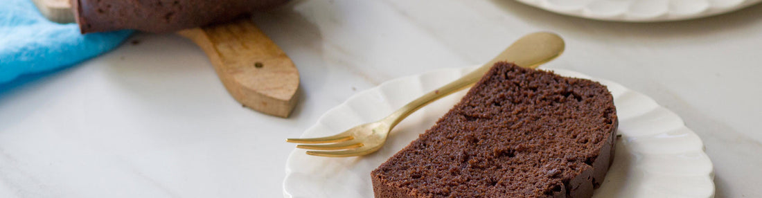 Chocolate Banana Flour Cake