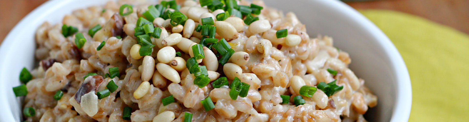 Farro Mushroom Risotto – Pereg Natural Foods & Spices