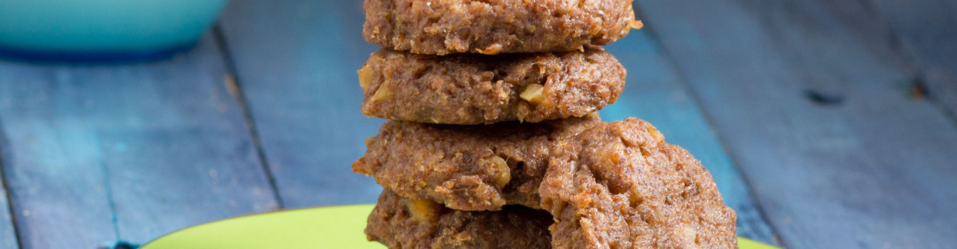 Banana Flax Walnut Breakfast Cookies – Pereg Natural Foods & Spices