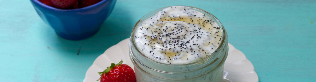 Poppy Seed Yogurt Dip
