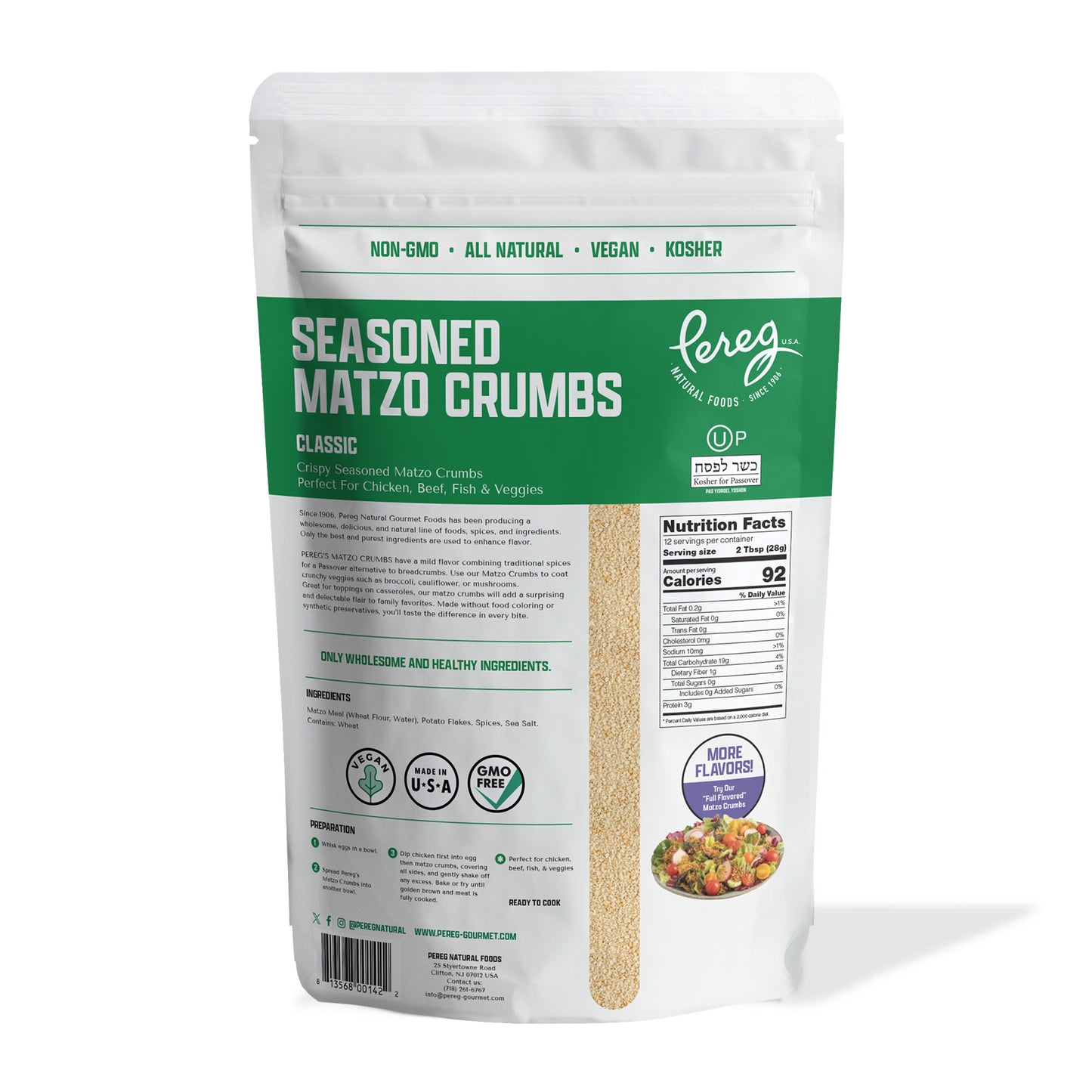 Matzo Crumbs -Classic- for Passover