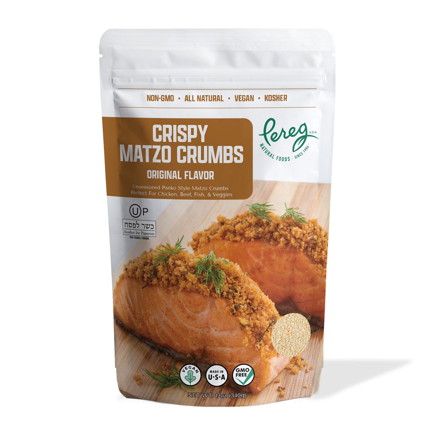 Matzo Crumbs -Plain - for Passover