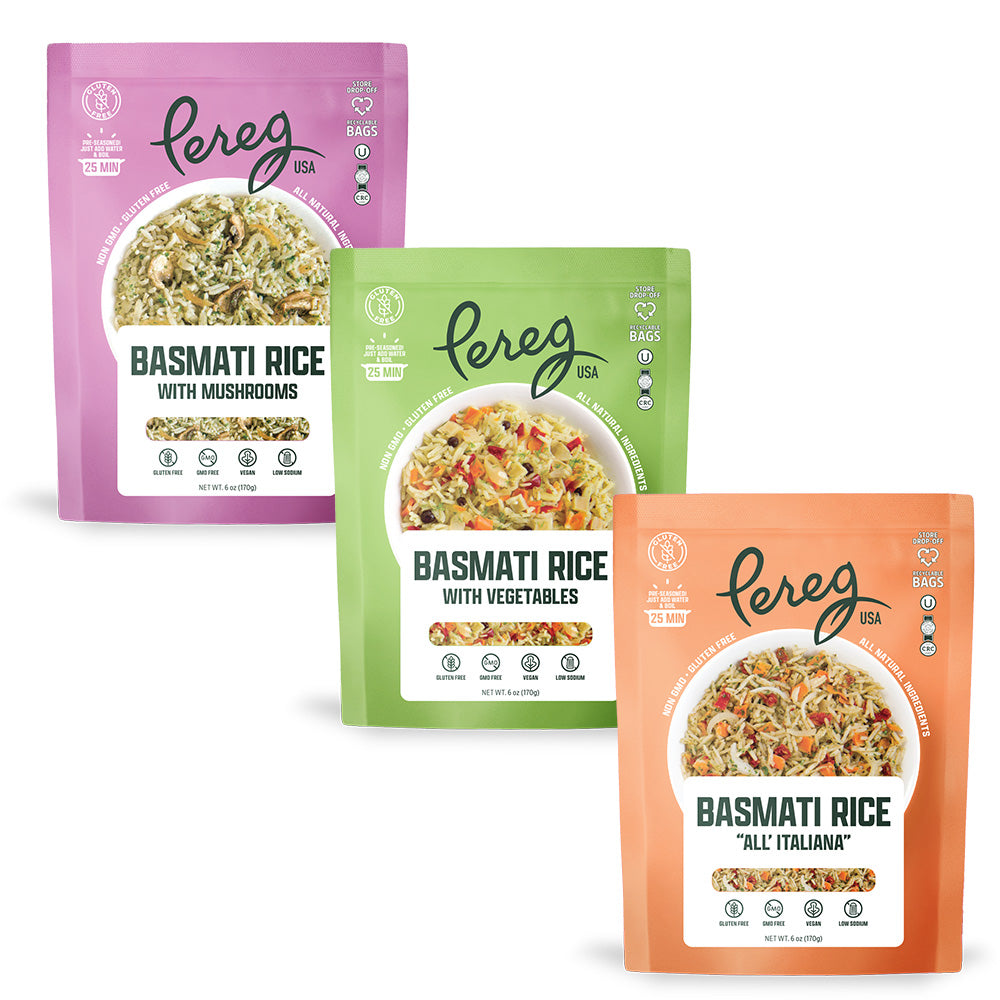 Prepack Rice Rice 3-Pack Set – Pereg Natural Foods & Spices