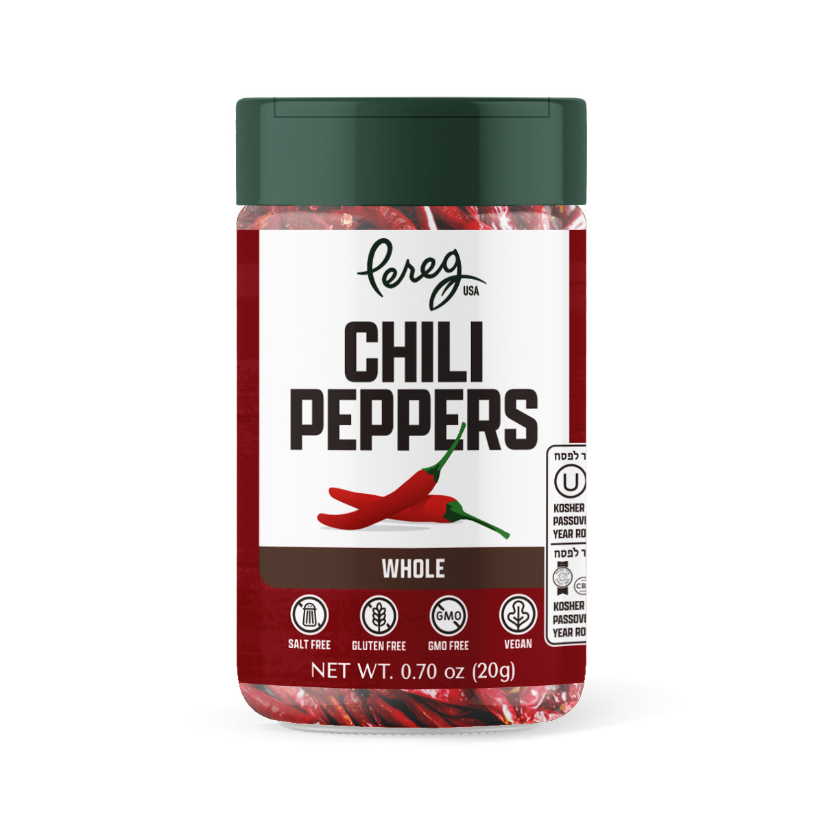 Whole Chili Pepper for Passover