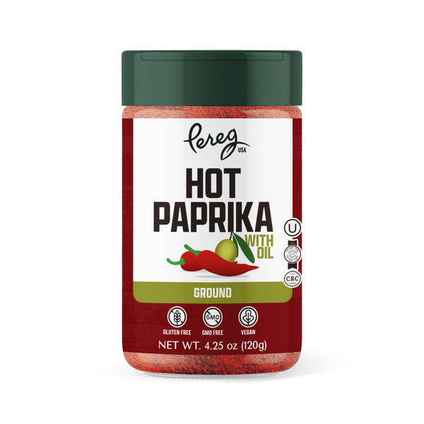 Paprika Hot, with Oil Pereg Natural Foods & Spices