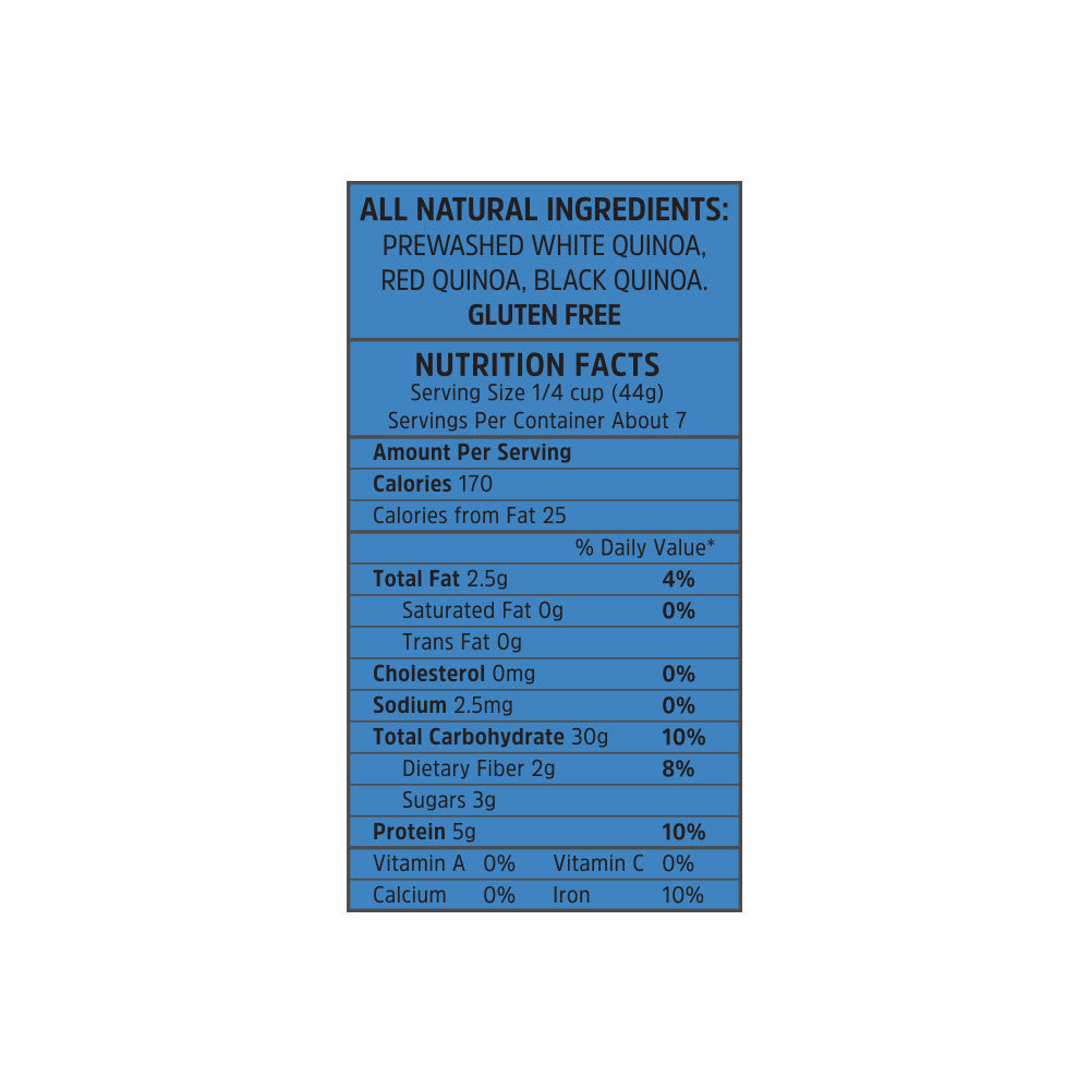 Tri Color Box Quinoa - Tri-Color Box – Pereg Natural Foods & Spices